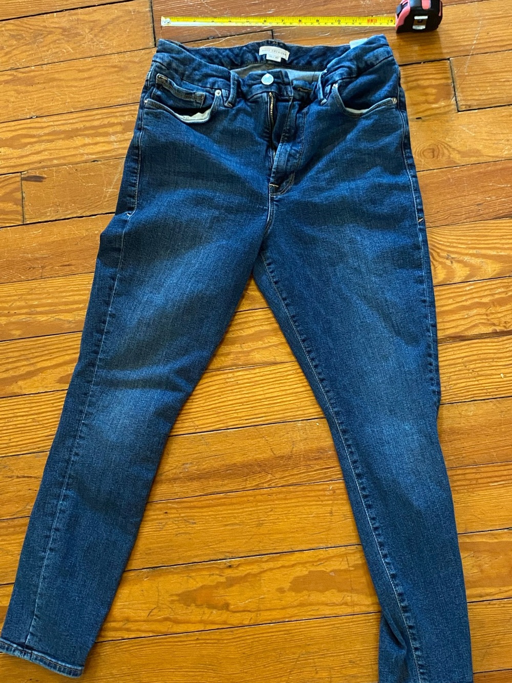Good American Good Legs Skinny Jeans Blue609 Size 10 / 30